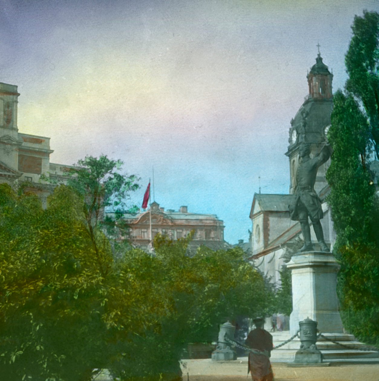 Kings Garden, Tukholma, Ruotsi, 1800-luvun loppu - 1900-luvun alku. tekijältä Fradelle and Young