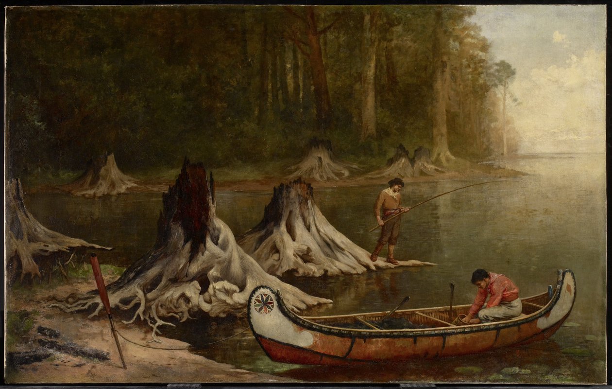 Relics of the Primaeval Forest, Kanada, 1885 tekijältä Frances Anne Hopkins