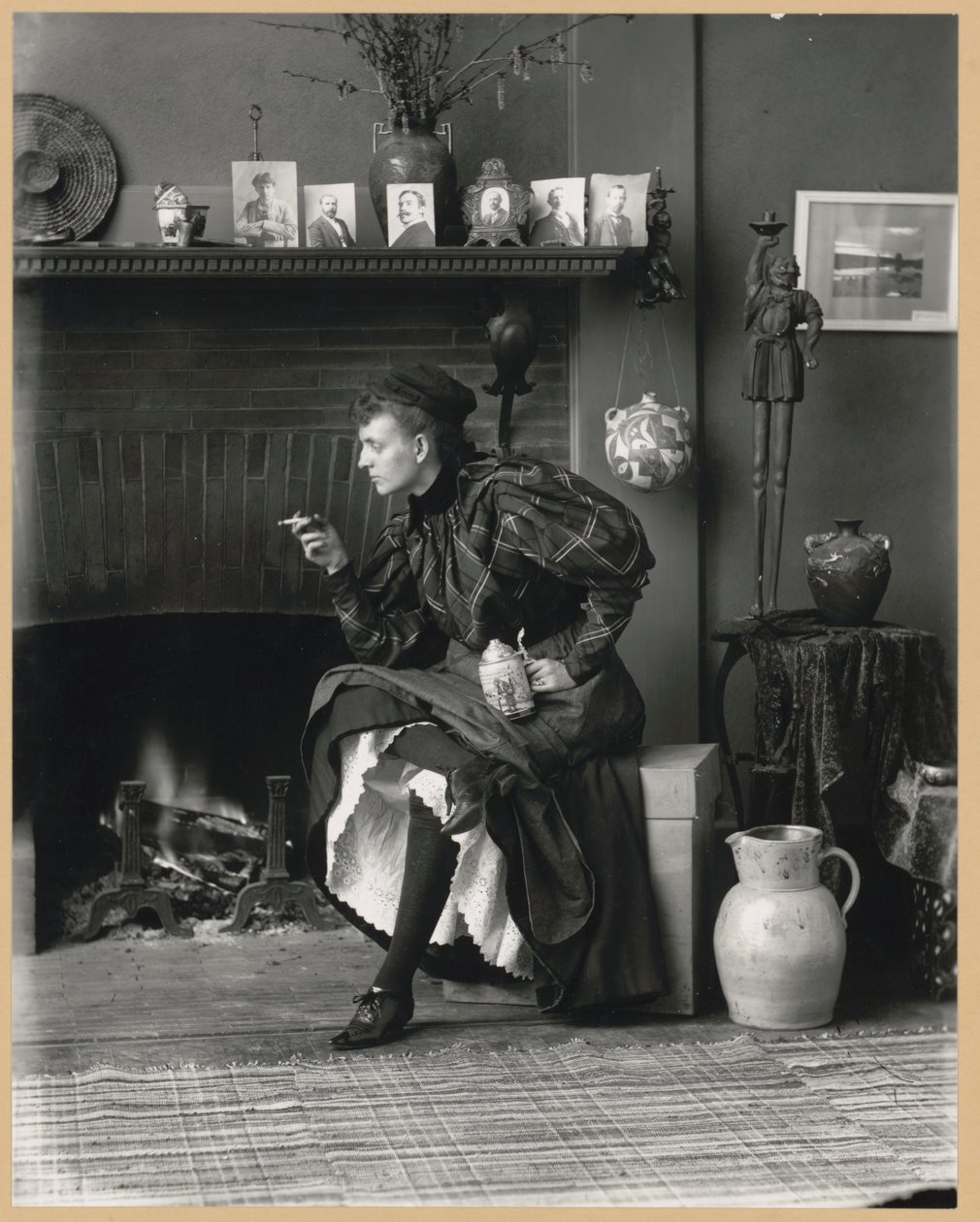 Frances Benjamin Johnston, Omakuva ("New Womanina") tekijältä Frances Benjamin Johnston