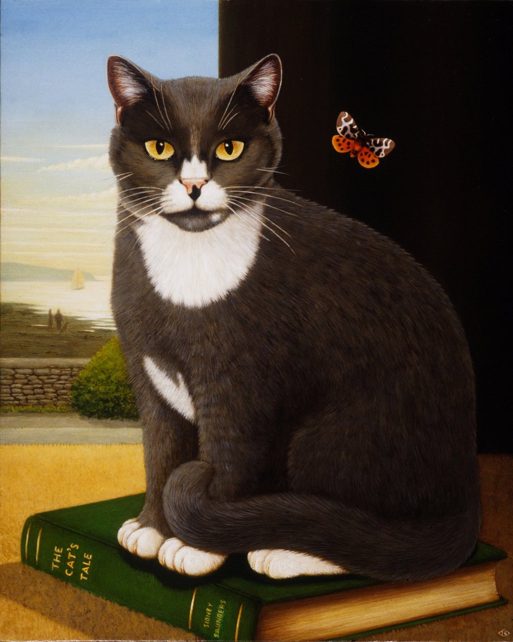Sidney, 1993 (öljyt ja tempera paneelissa) tekijältä Frances Broomfield