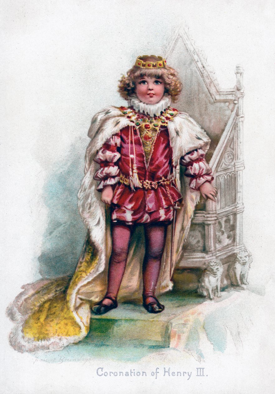Henrik III:n kruunaus, 1897. tekijältä Frances Brundage