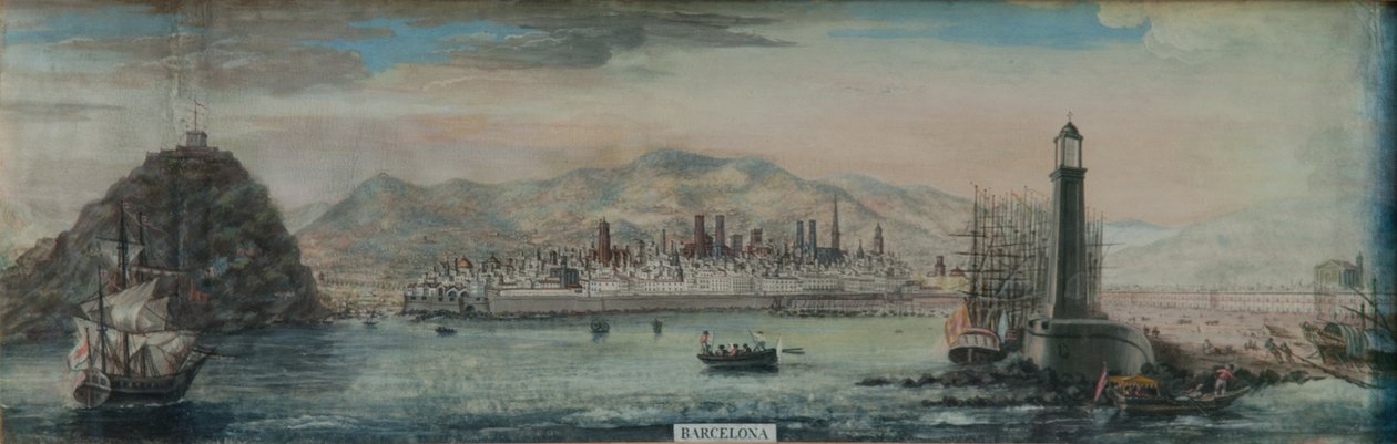 Barcelona desde el agua tekijältä Francesc Fontanals