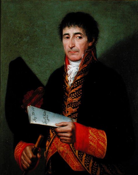 Jose de Ansan muotokuva tekijältä Francesc Rodriguez Pusat