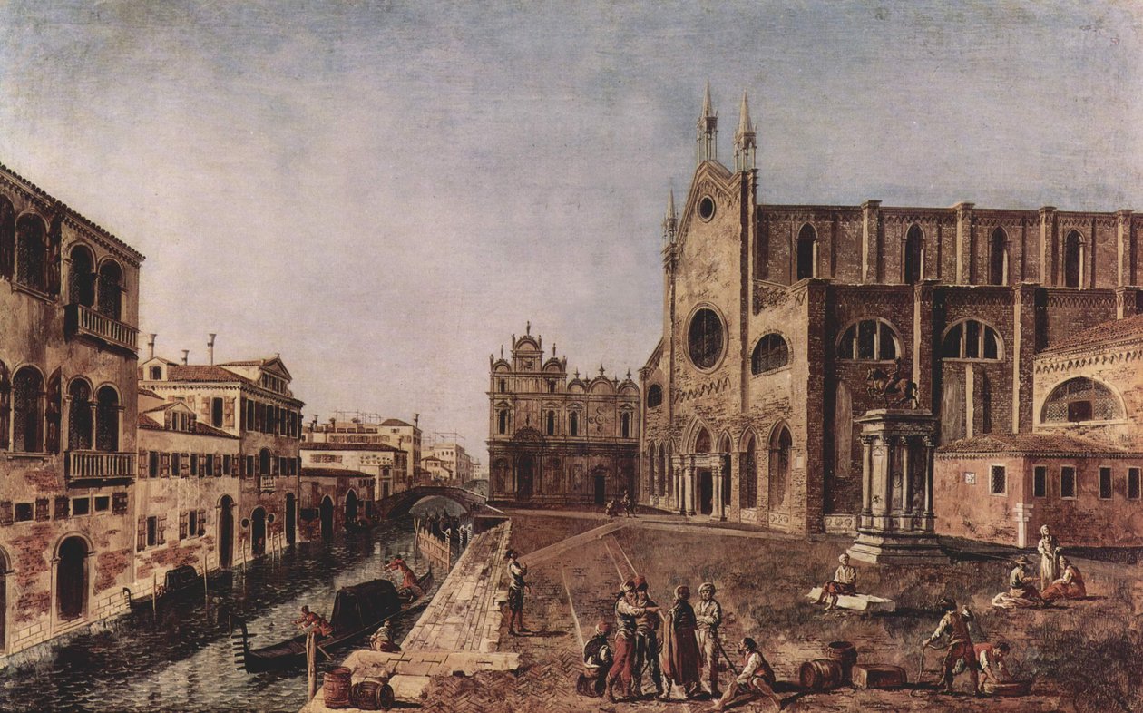 Campo santi Giovanni e Paolo, Venetsia tekijältä Francesco Albotto