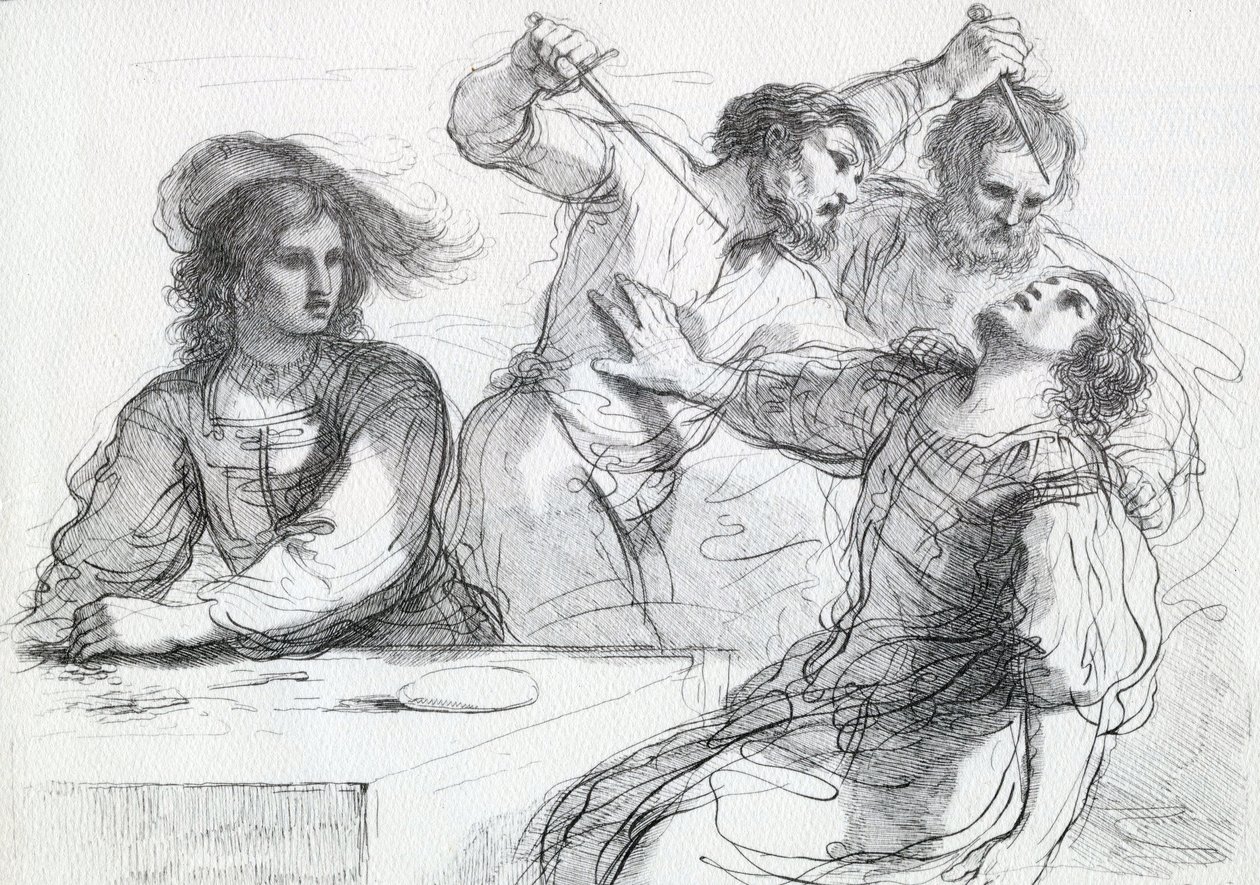 Riita pelistä, 1764 tekijältä Francesco Bartolozzi