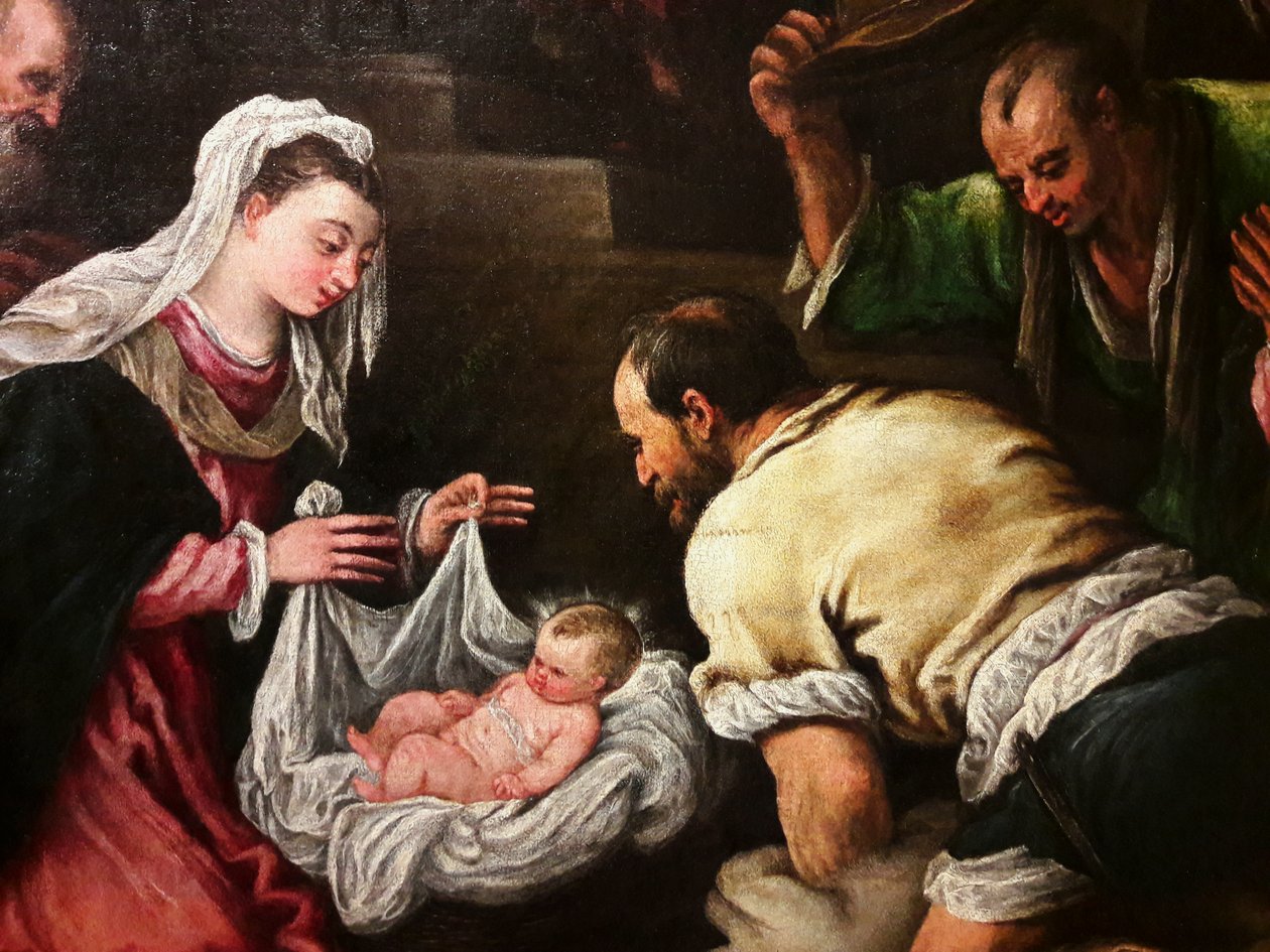 Paimenten palvonta tekijältä Francesco Bassano the Younger