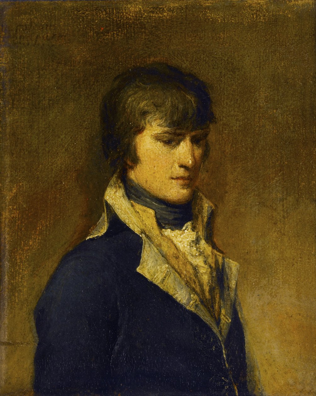 Napoleon Buonaparte 29-vuotiaana, maalattu Veronassa, 1797 (öljy kankaalle, liimattu puupaneeliin). tekijältä Francesco Cossia