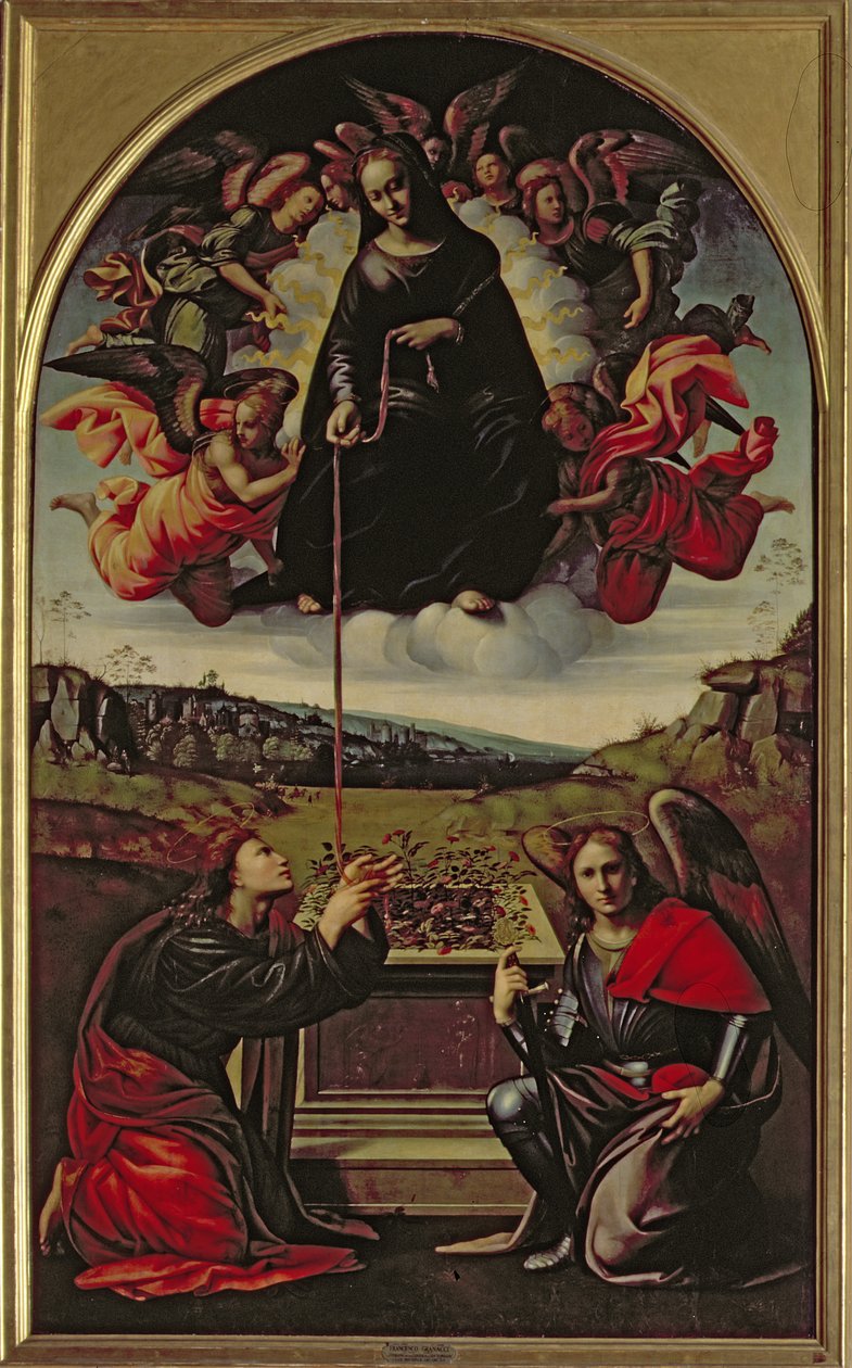Madonna vyön tekijältä Francesco Granacci