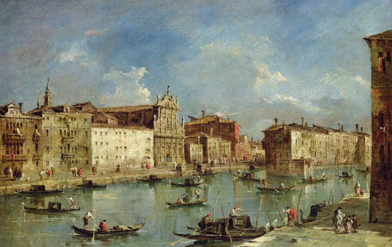 Grand Canal tekijältä Francesco Guardi