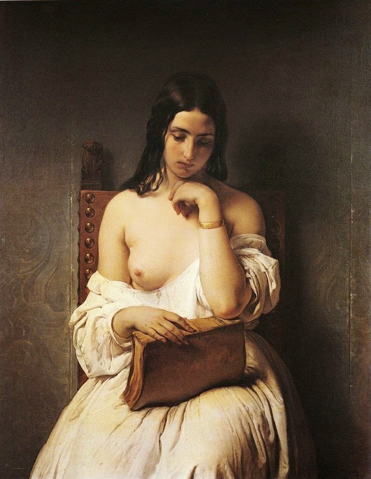 La Meditazionen tekijältä Francesco Hayez
