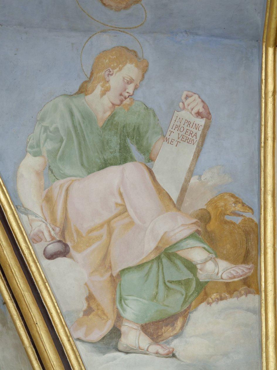 Johannes evankelista tekijältä Francesco Primaticcio