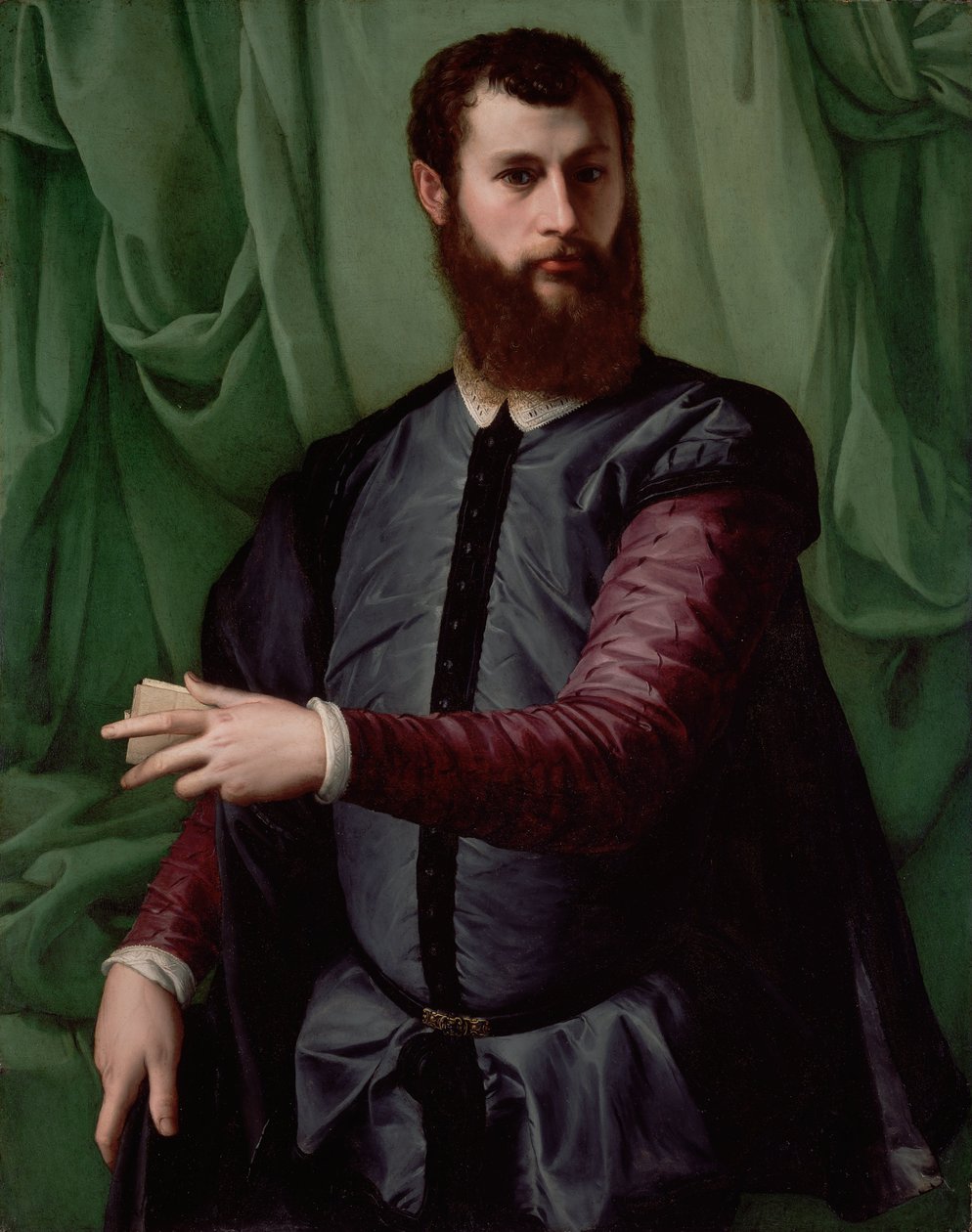 Miehen muotokuva tekijältä Francesco de Rossi Salviati Cecchino