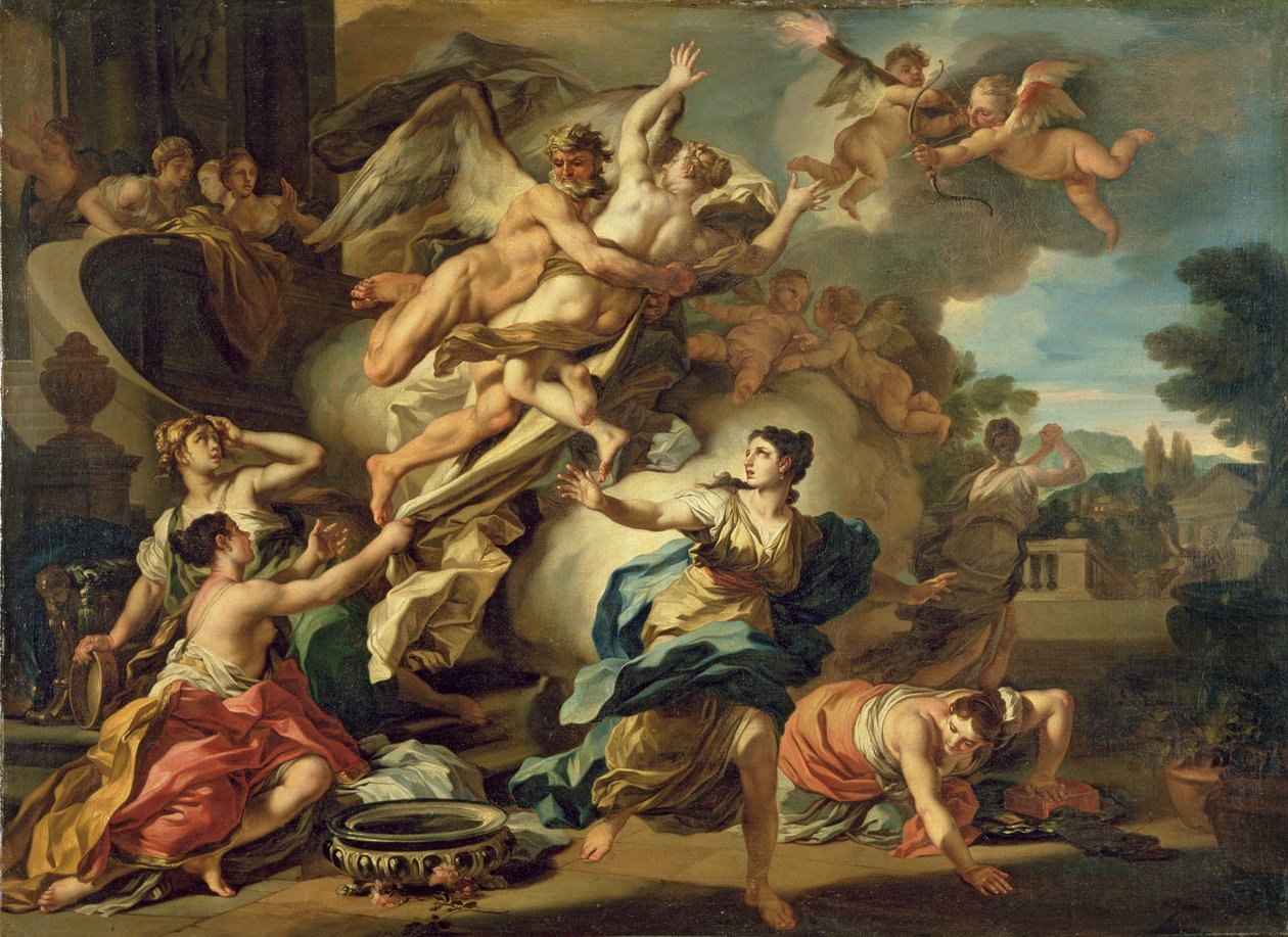 Orithyian sieppaus tekijältä Francesco Solimena