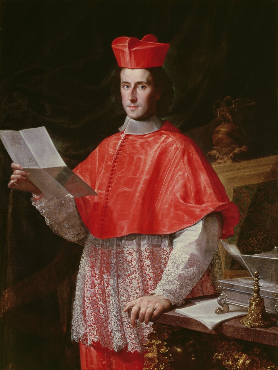 Kardinaali Pietro Ottoboni (1610-91), n. 1700 tekijältä Francesco Trevisani