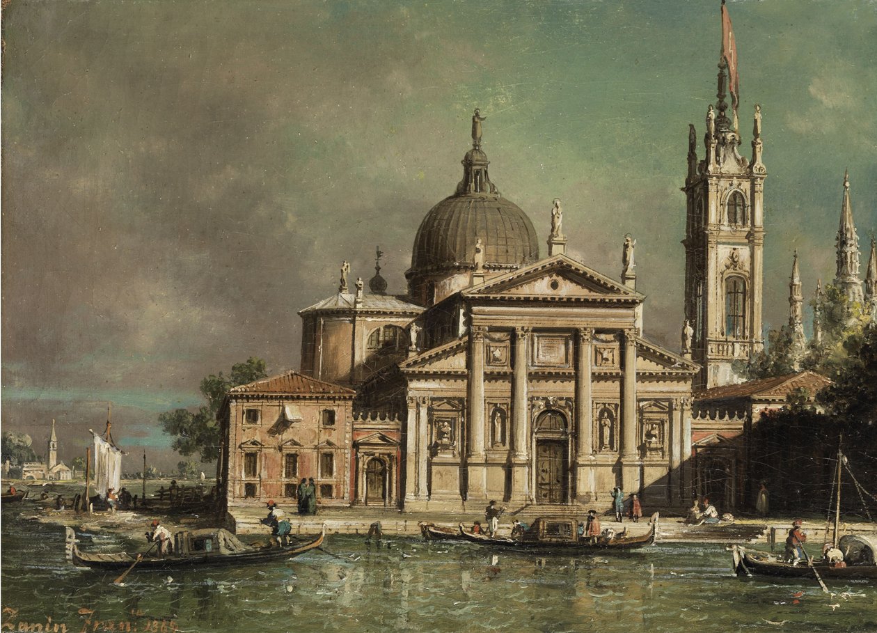 Näkymä San Giorgio Maggiore Venetsiaan tekijältä Francesco Zanin