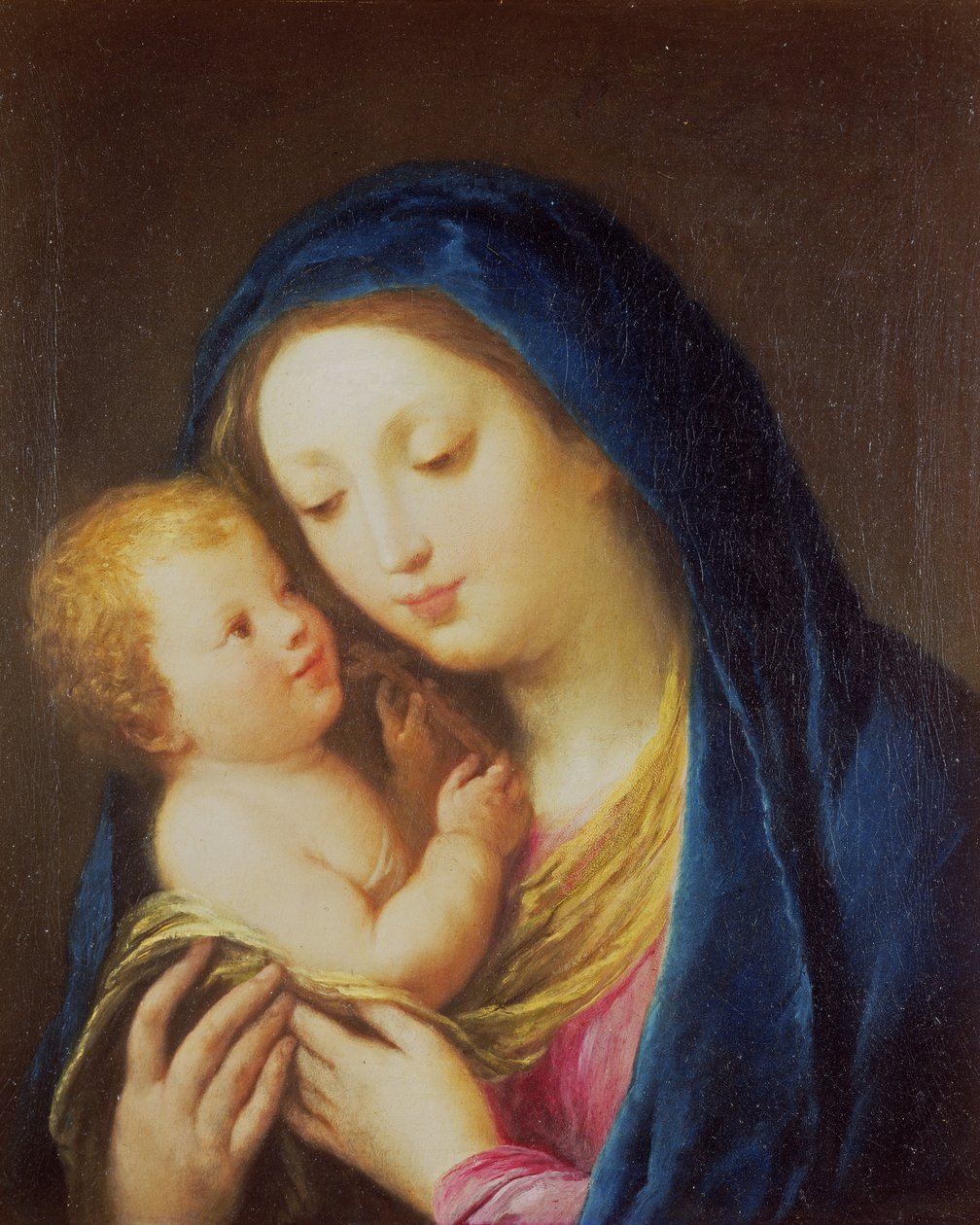 Madonna ja lapsi tekijältä Francesco Zuccarelli