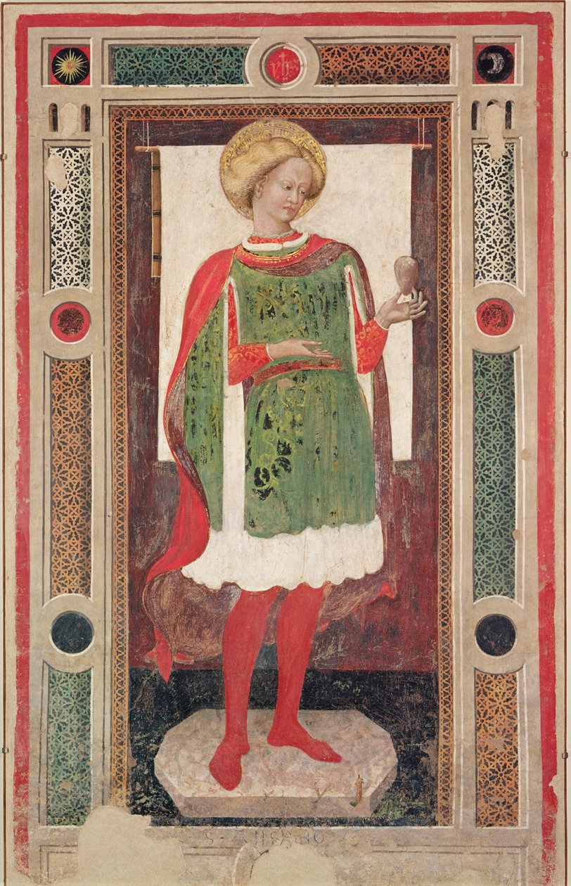 Pyhä Ansanus tekijältä Francesco di Antonio di Bartolomeo