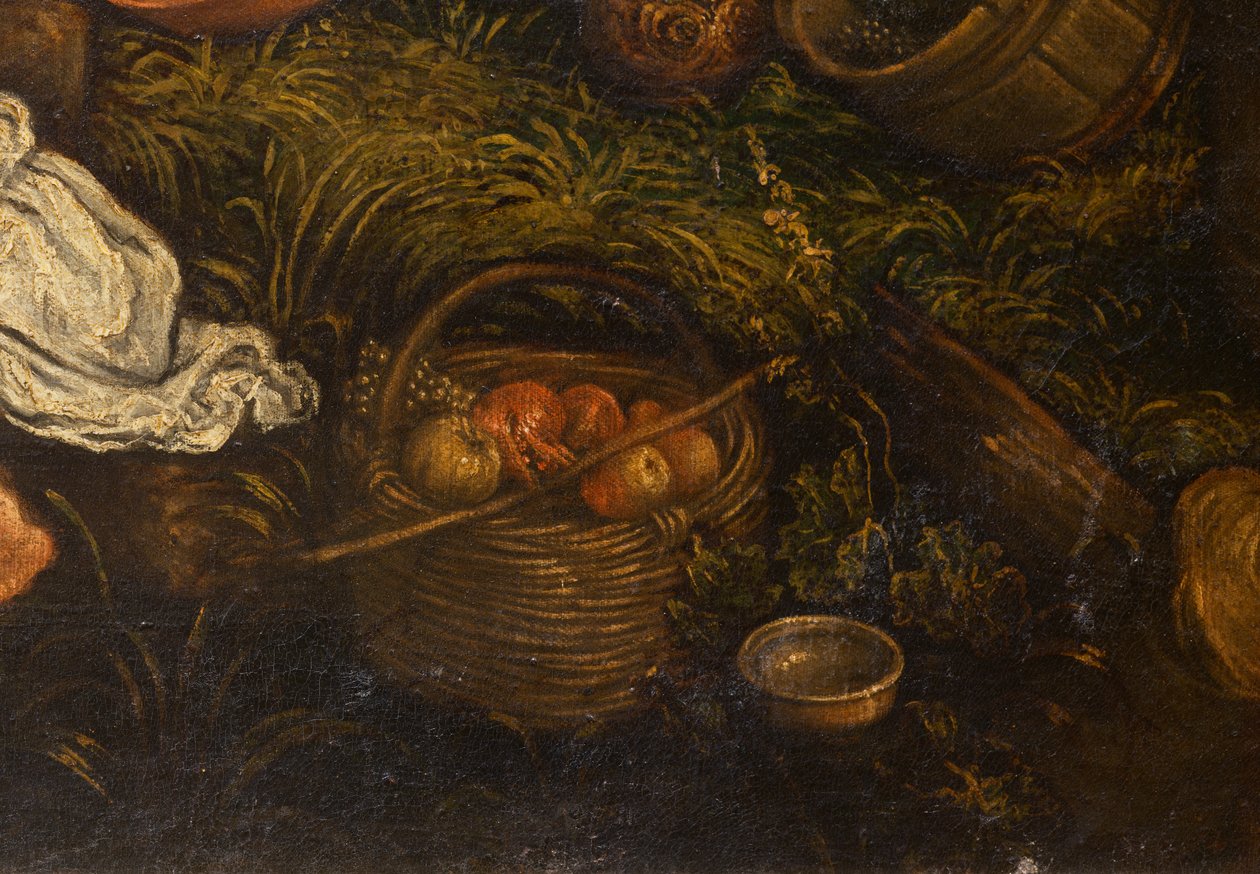 Syksyn sato (rypäleiden poiminta), 1585-90 (65683:n tiedot) tekijältä Francesco Bassano