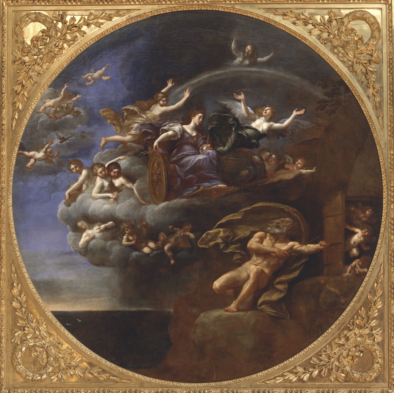 Ilman elementti, 1625-28 tekijältä Francesco Albani
