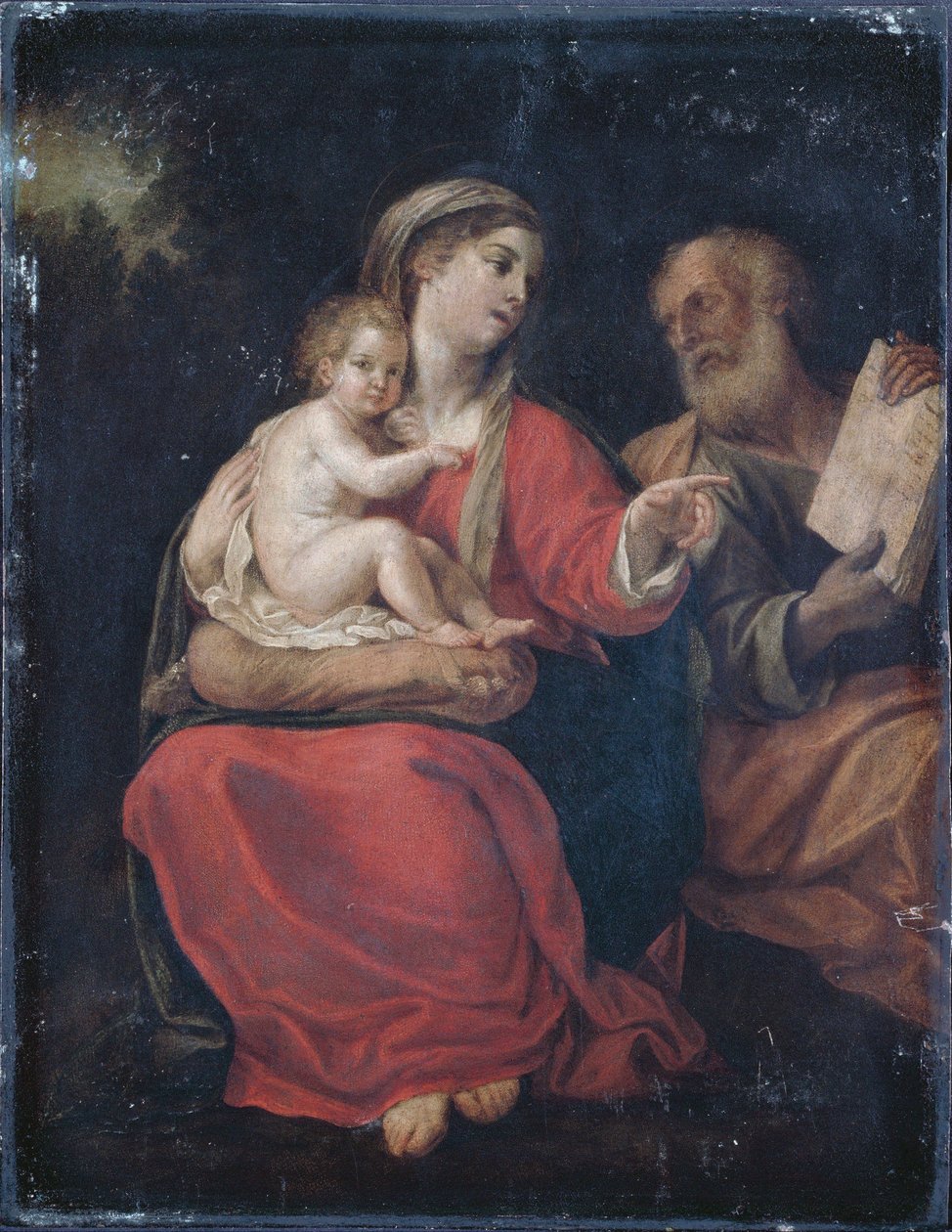 Pyhä perhe tekijältä Francesco Albani