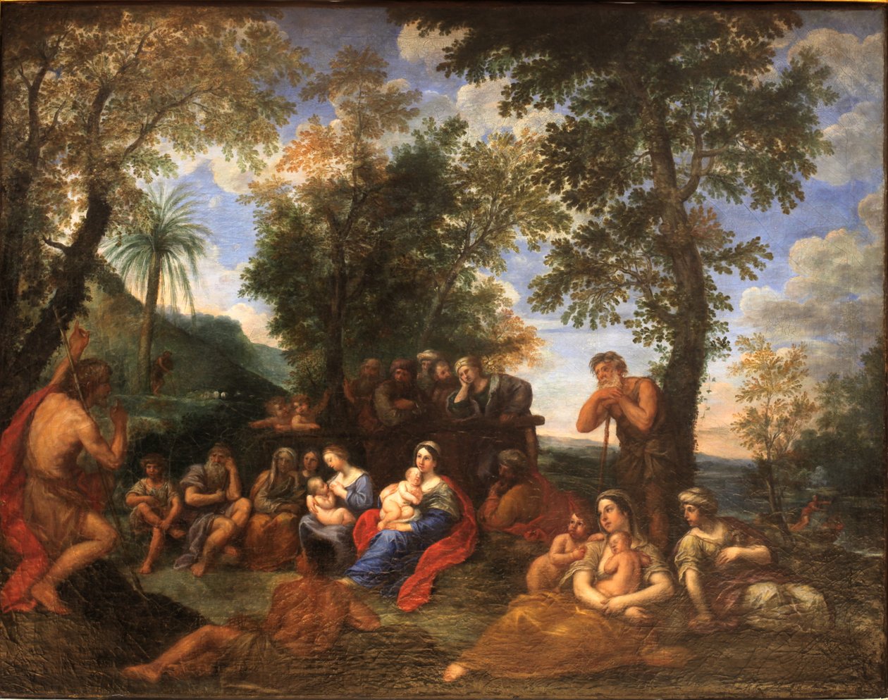 Pyhän Johannes Kastajan ennustus tekijältä Francesco Albani