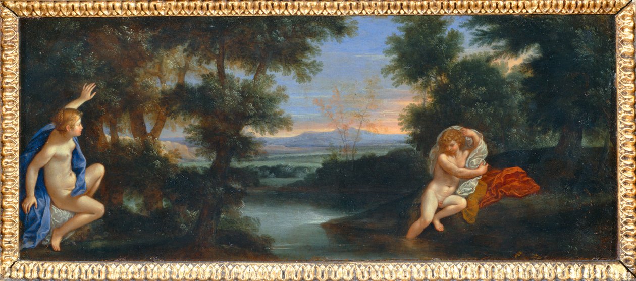 Salmacis et Hermaphrodite - Salmacis ja Hermaphroditus ... tekijältä Francesco Albani
