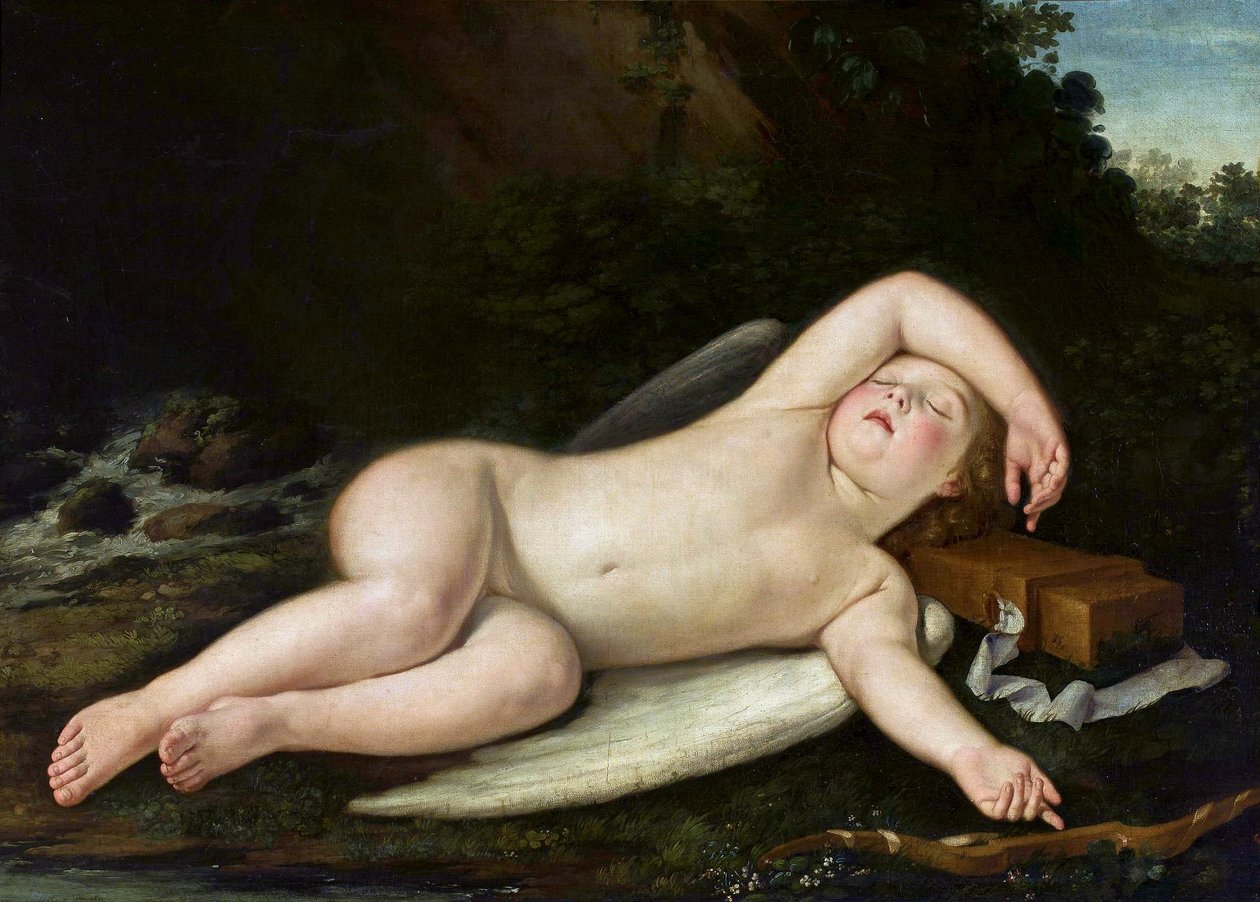 Nukkuva Eros tekijältä Francesco Albani