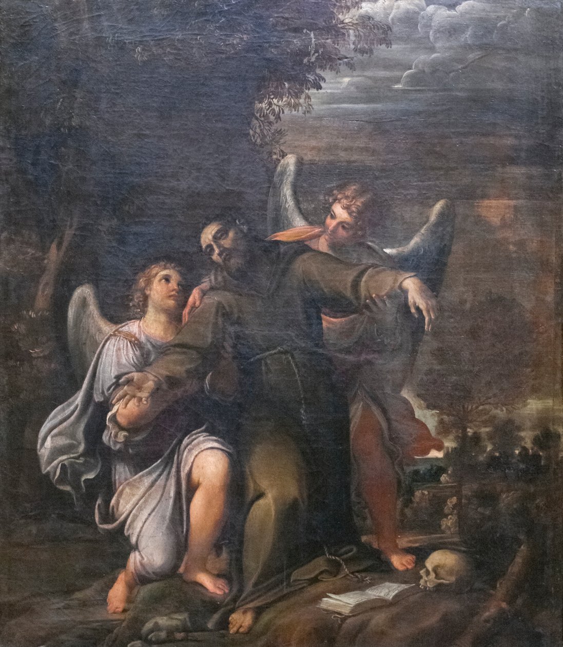 Pyhä Franciscus tekijältä Francesco Albani