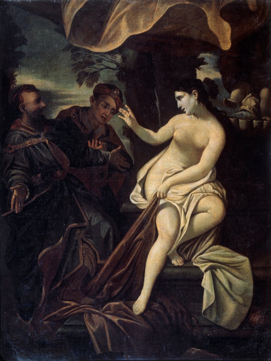 Susanna ja vanhimmat. tekijältä Francesco Albani