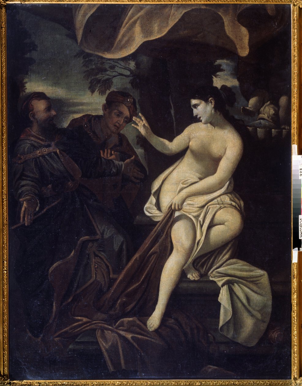""Susanna ja vanhimmat"" (Susanna ja vanhimmat) Francesco Albanin maalaus dit l