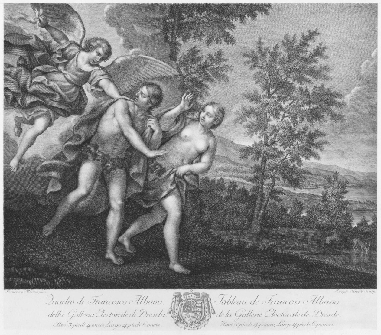 Karkottaminen paratiisista tekijältä Francesco Albani