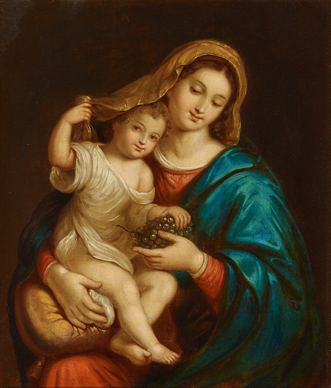 Madonna ja lapsi tekijältä Francesco Alberi
