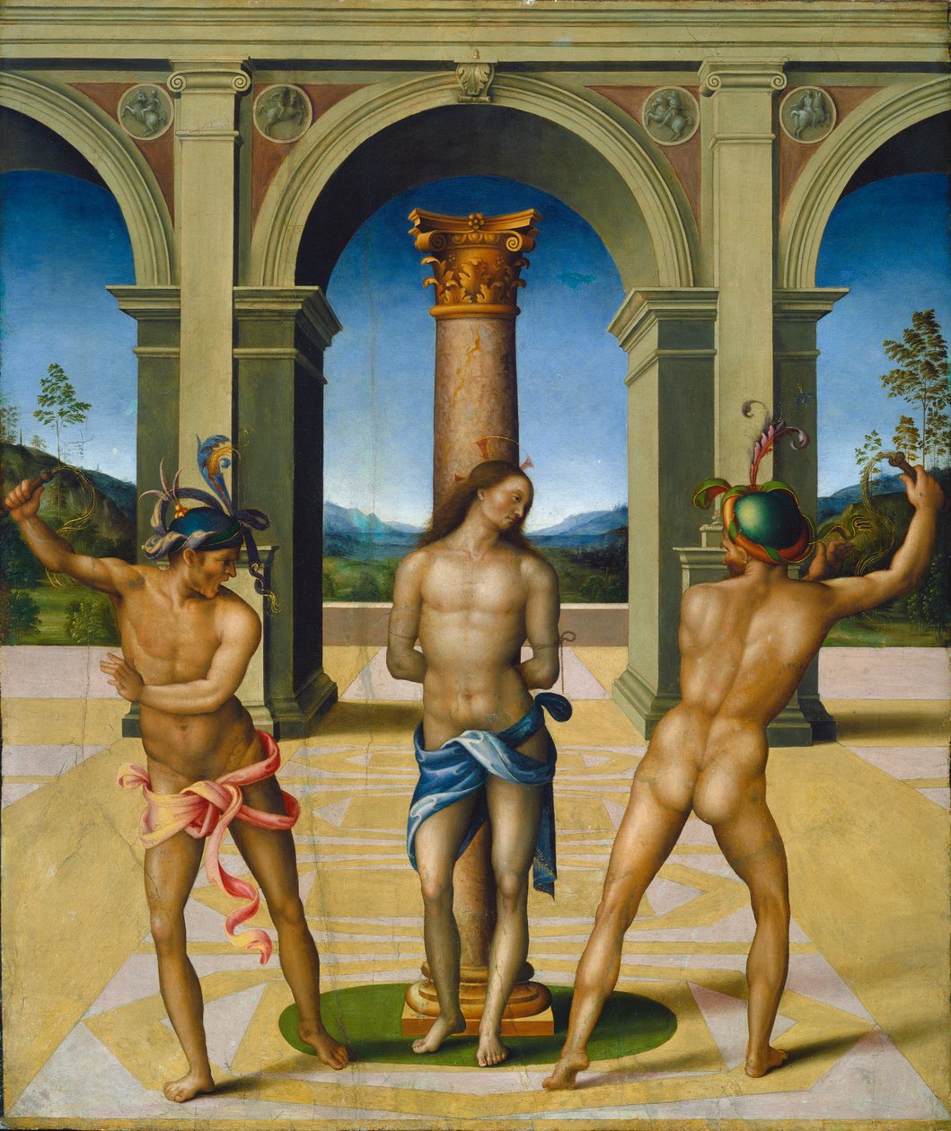 Kristuksen ruoskiminen tekijältä Francesco Bacchiacca