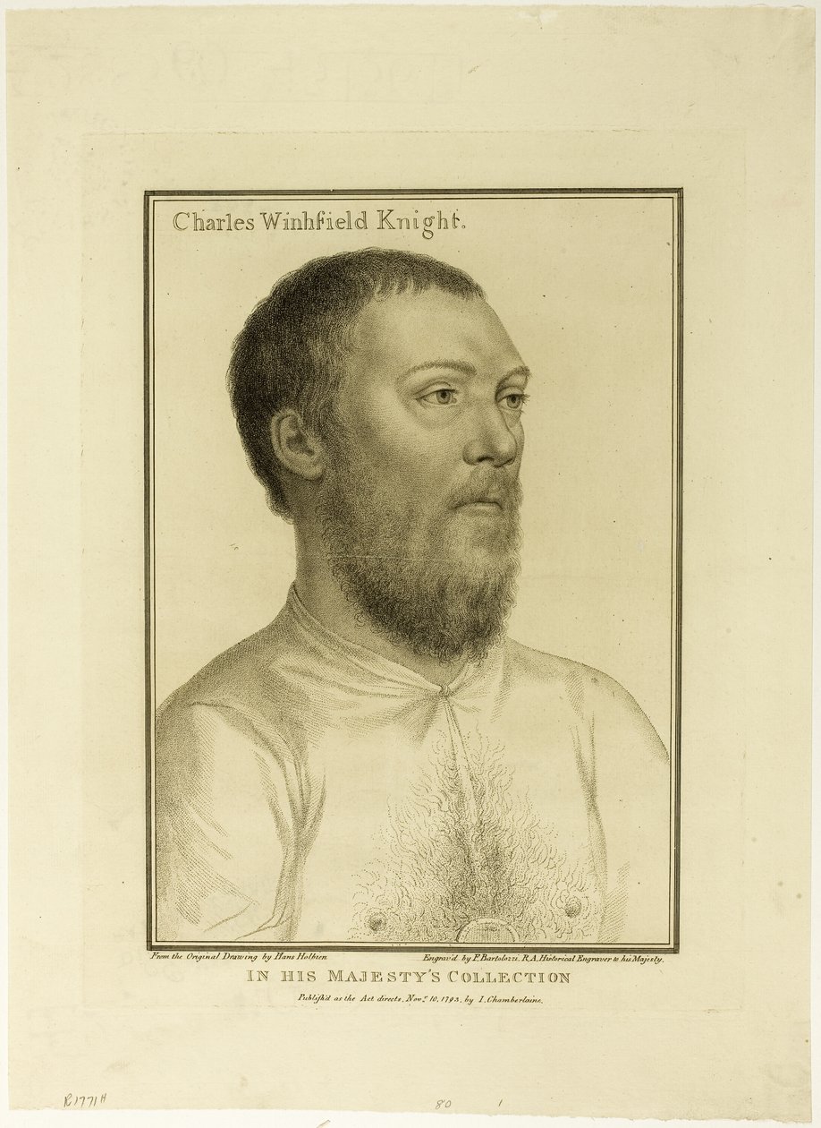 Charles Wingfield tekijältä Francesco Bartolozzi