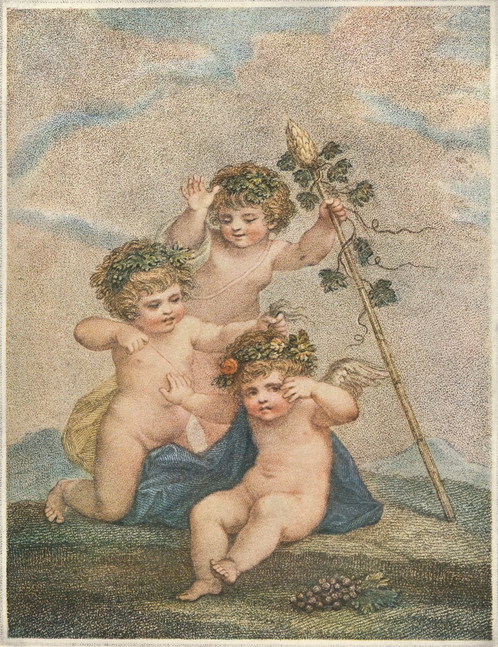 Cupids, 1903 tekijältä Francesco Bartolozzi