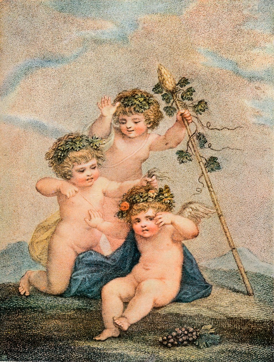 Cupidit, 1700-luku tekijältä Francesco Bartolozzi