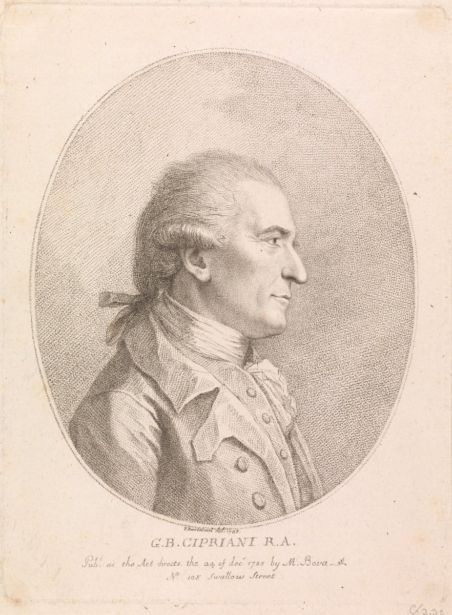 G. B. Cipriani, RA tekijältä Francesco Bartolozzi