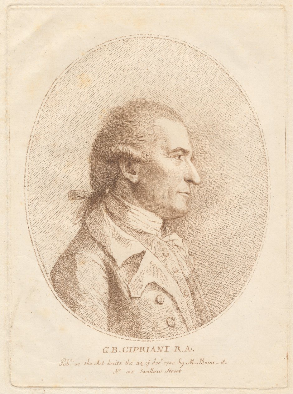 G. B. Cipriani, R.A. tekijältä Francesco Bartolozzi