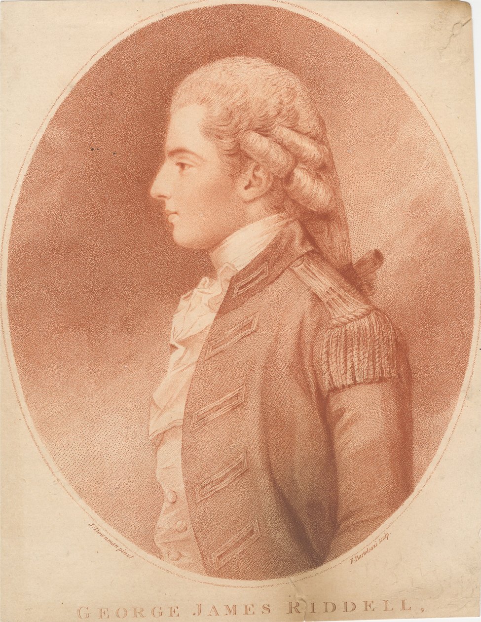 George James Riddell tekijältä Francesco Bartolozzi