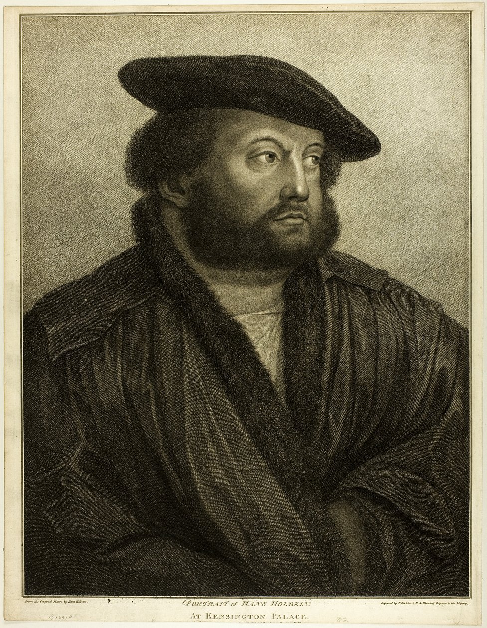 Hans Holbein tekijältä Francesco Bartolozzi