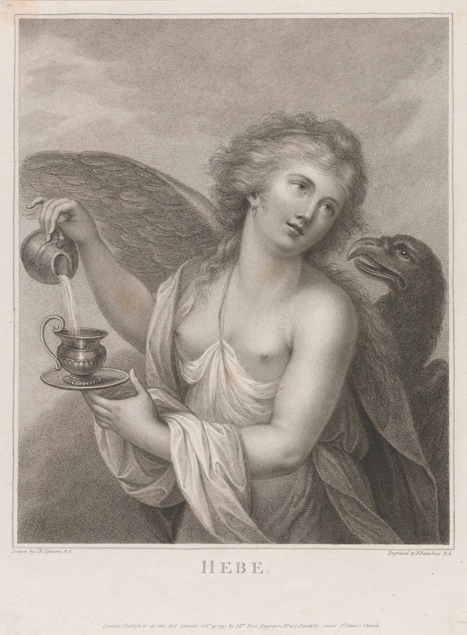 Hebe tekijältä Francesco Bartolozzi