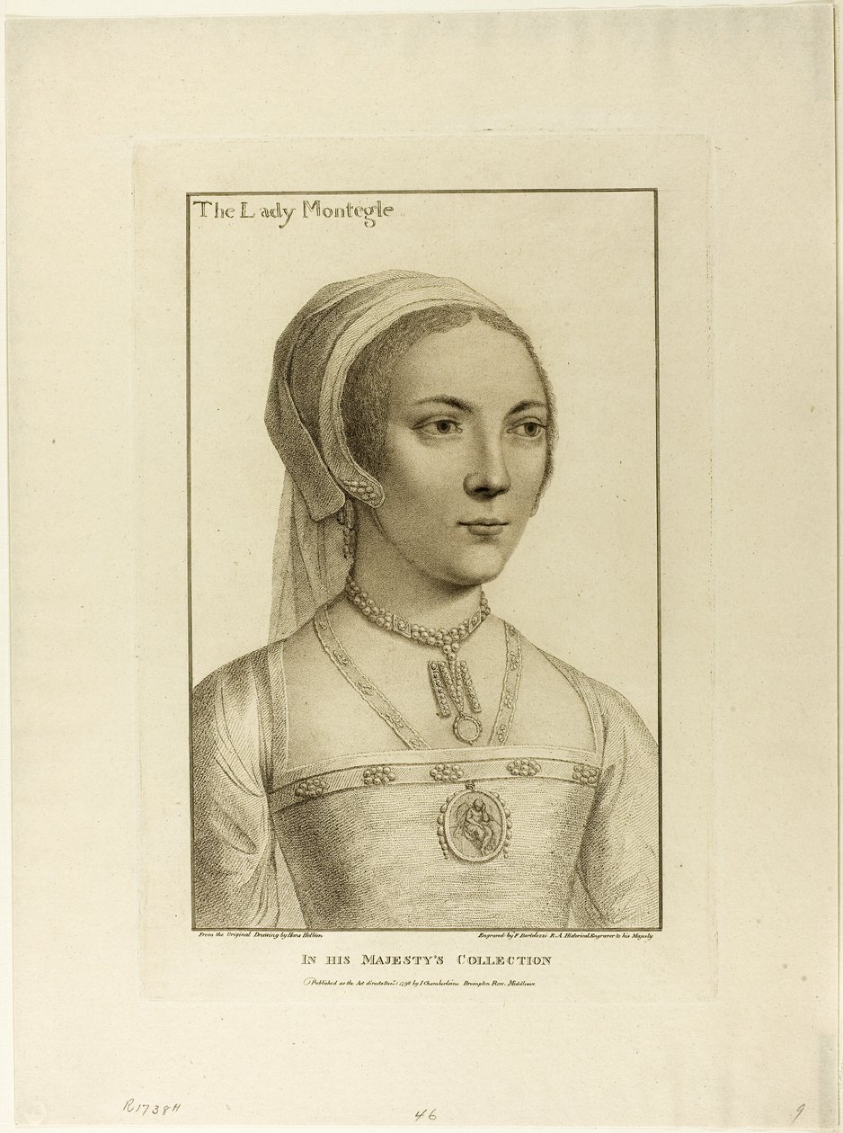 Lady Montegle tekijältä Francesco Bartolozzi