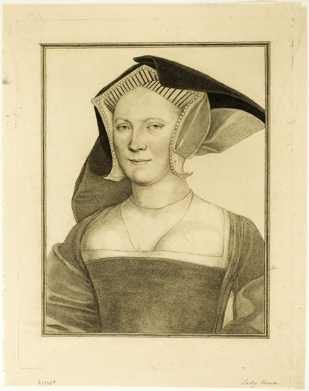 Lady Vaux tekijältä Francesco Bartolozzi