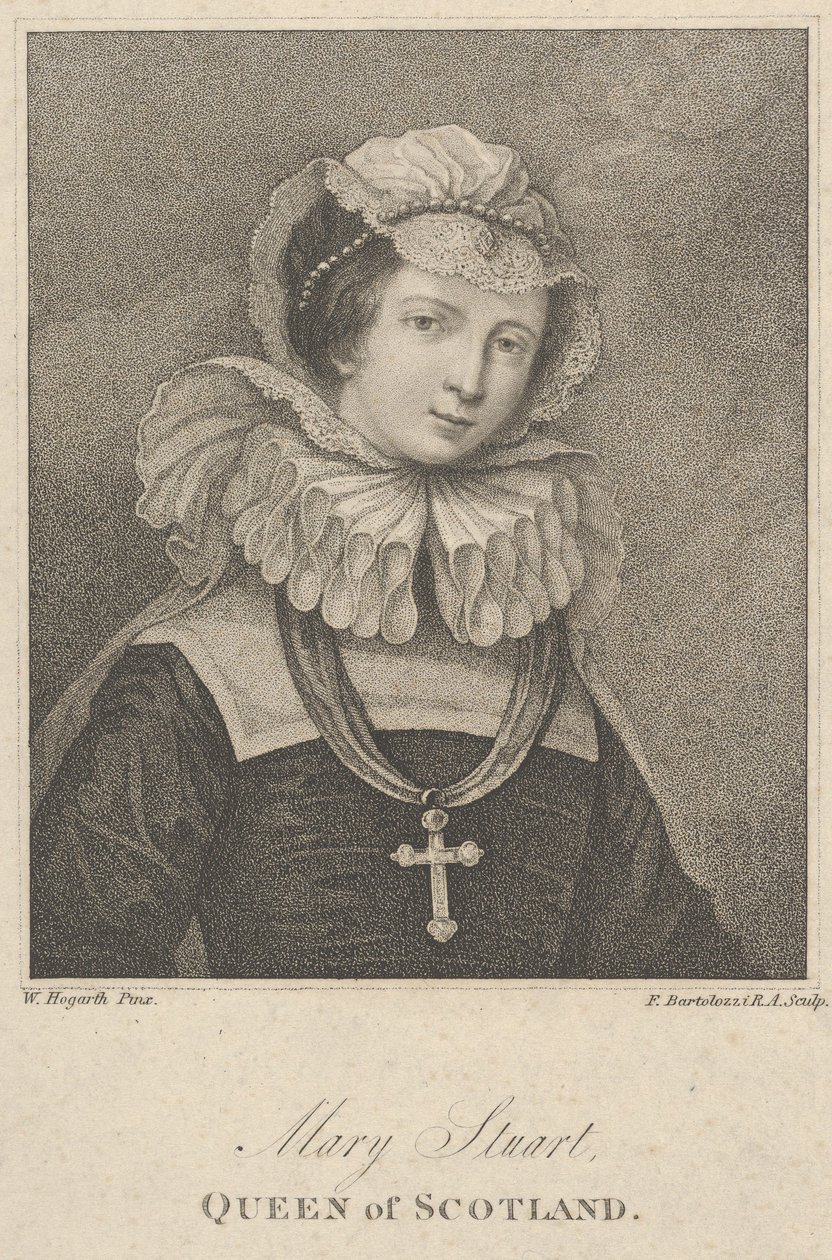 Mary, Skotlannin kuningatar, 12. tammikuuta 1803, 12. tammikuuta 1803. tekijältä Francesco Bartolozzi