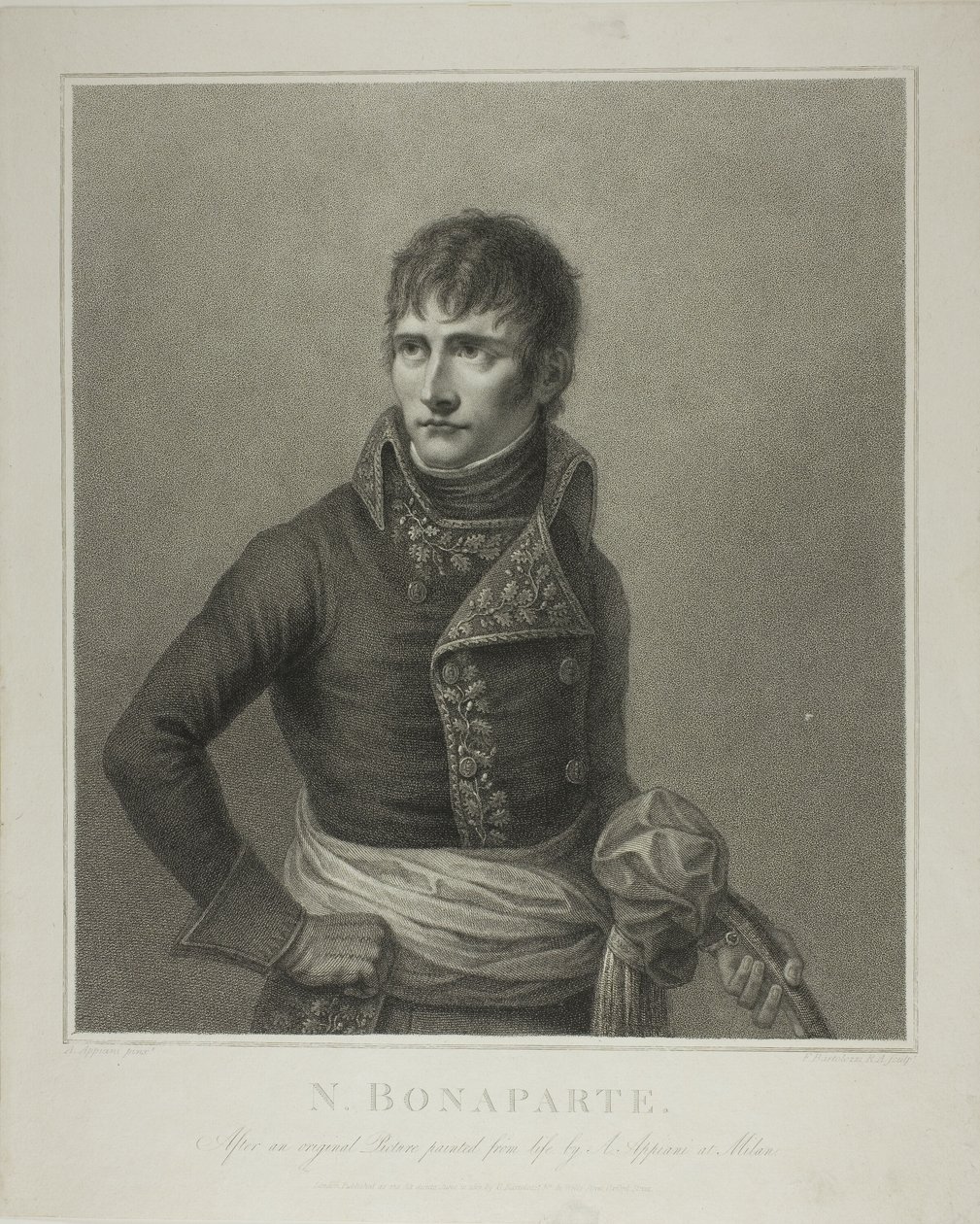 Napoleon Bonaparte, ensimmäinen neuvonantaja tekijältä Francesco Bartolozzi