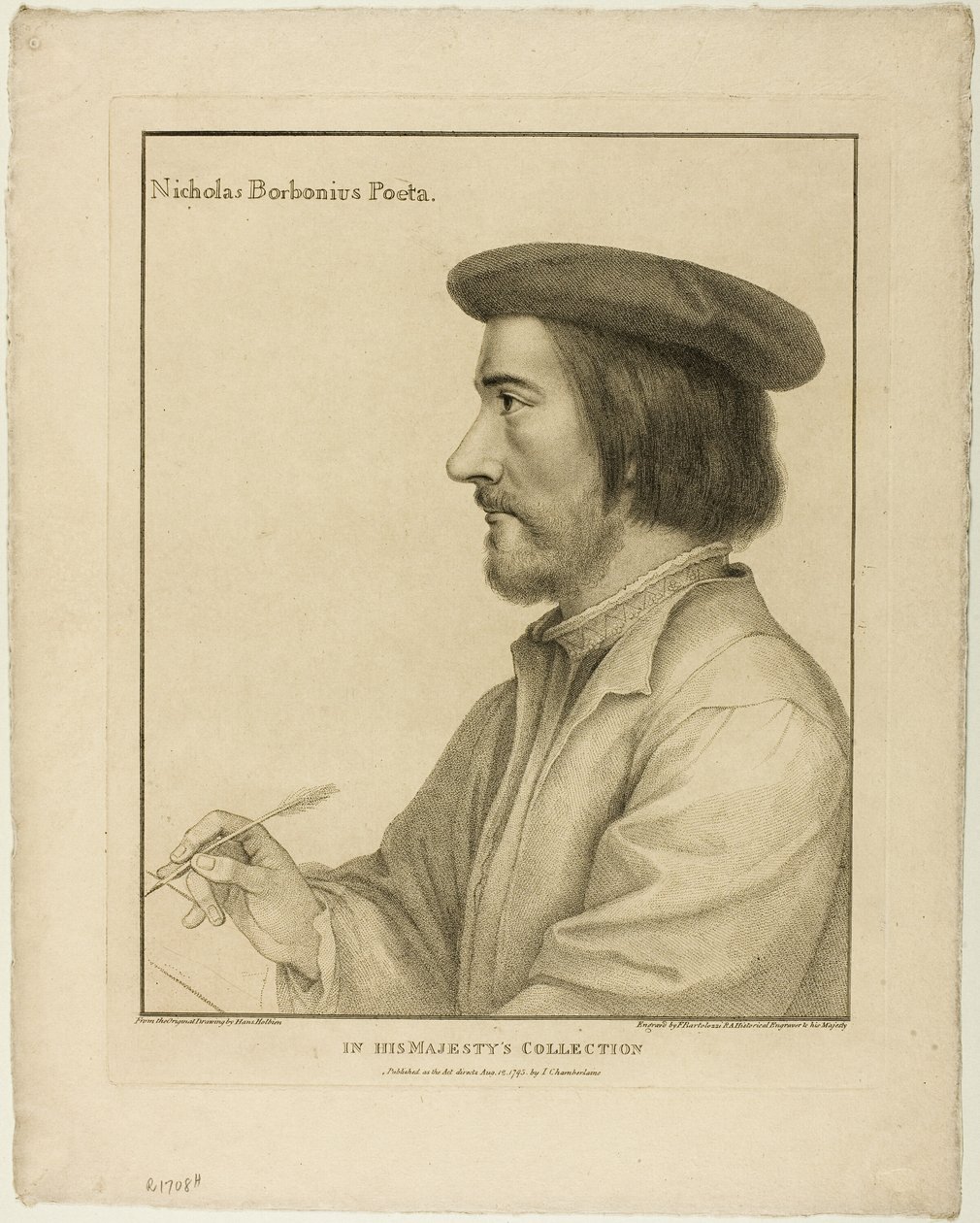 Nicholas Bourbon tekijältä Francesco Bartolozzi