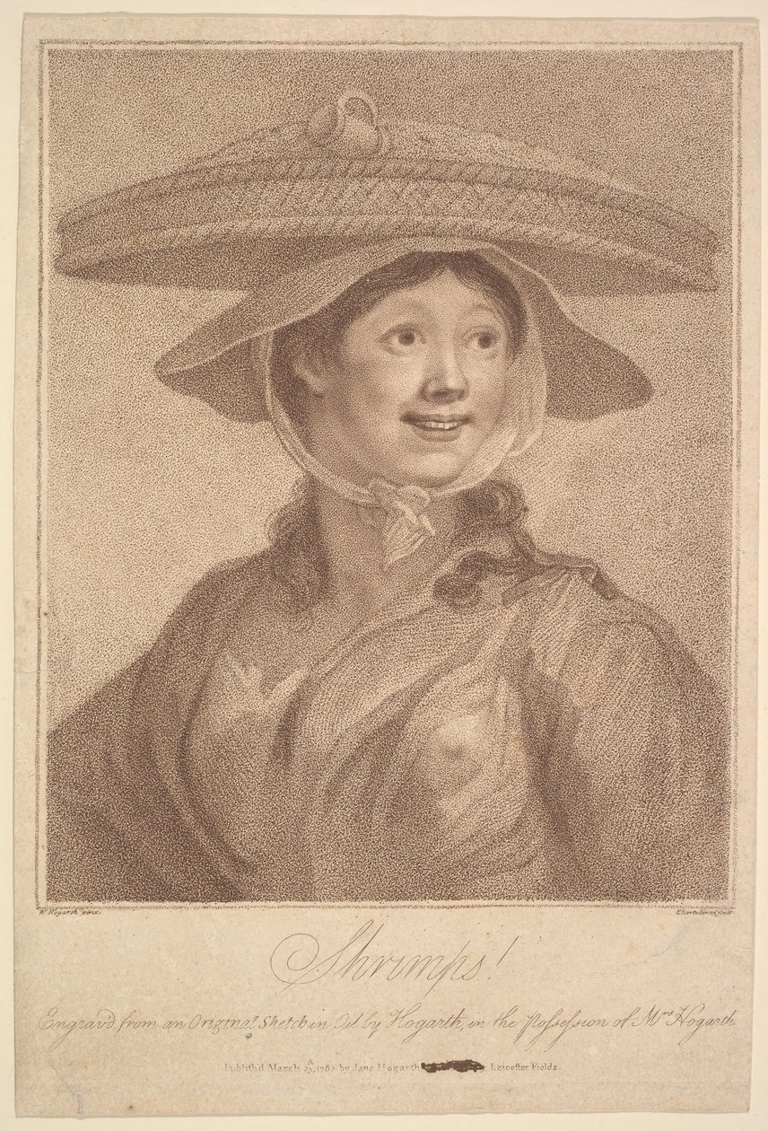 Shrimps!, [25. maaliskuuta 1782], julkaistu uudelleen 1790. tekijältä Francesco Bartolozzi