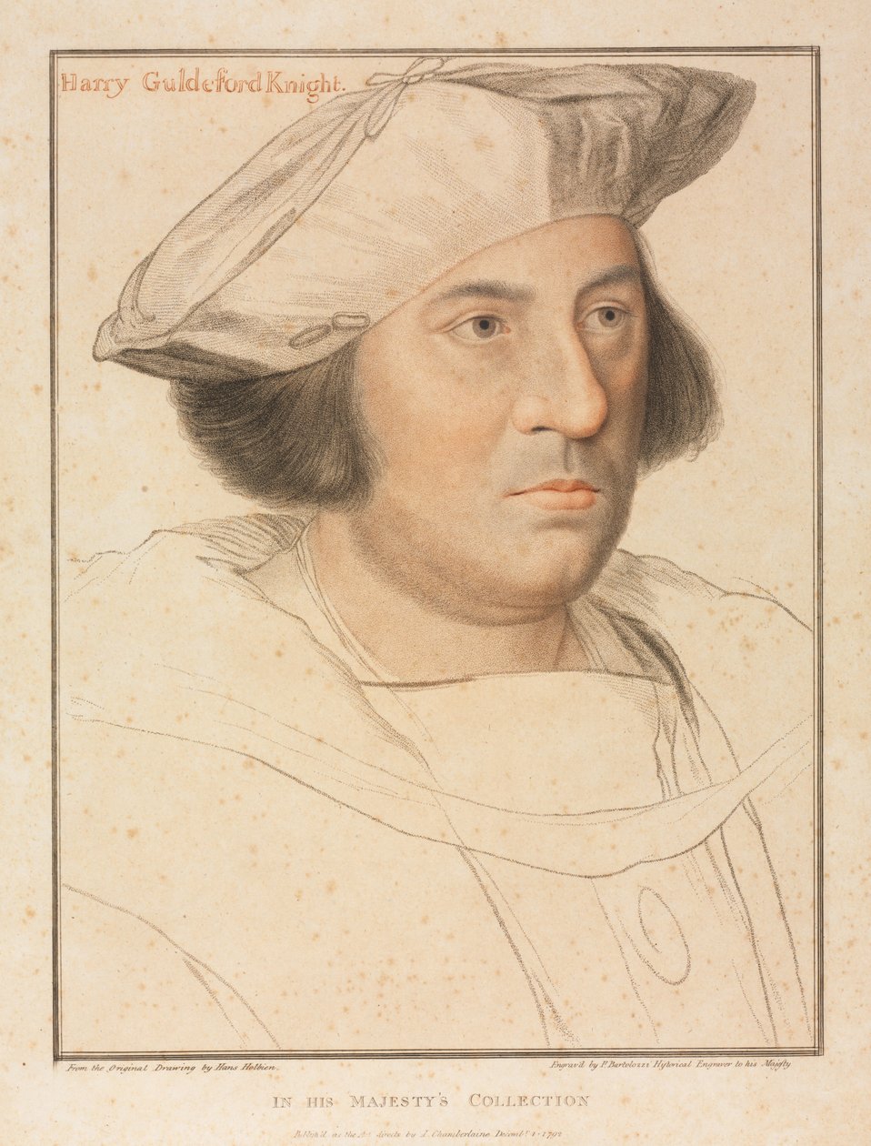 Sir Henhy Guldeford tekijältä Francesco Bartolozzi