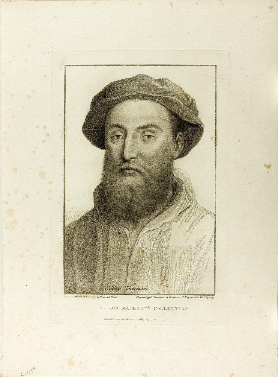Sir William Sherington tekijältä Francesco Bartolozzi