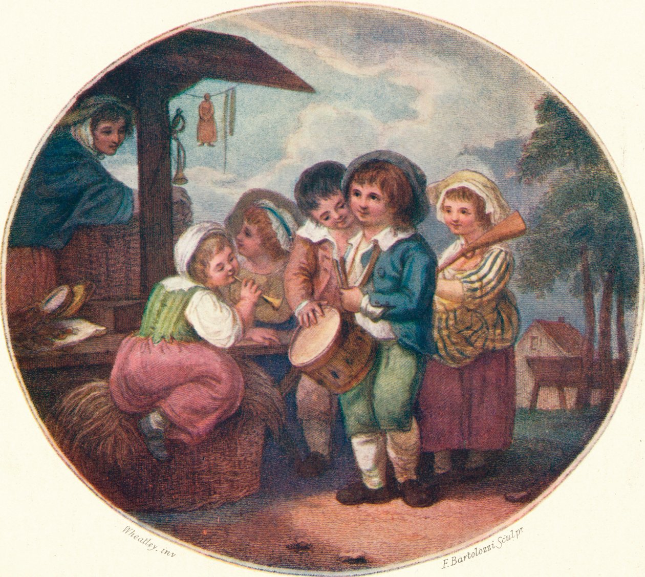 Messut, c1870, 1903 tekijältä Francesco Bartolozzi